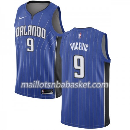 Maillot Homme Orlando Magic Nikola Vucevic 9 Nike 2017-18 Royal Swingman